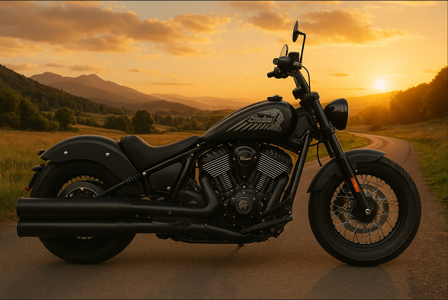 Review: 2025 Indian Chief Bobber Dark Horse – Bold American Muscle with Attitude