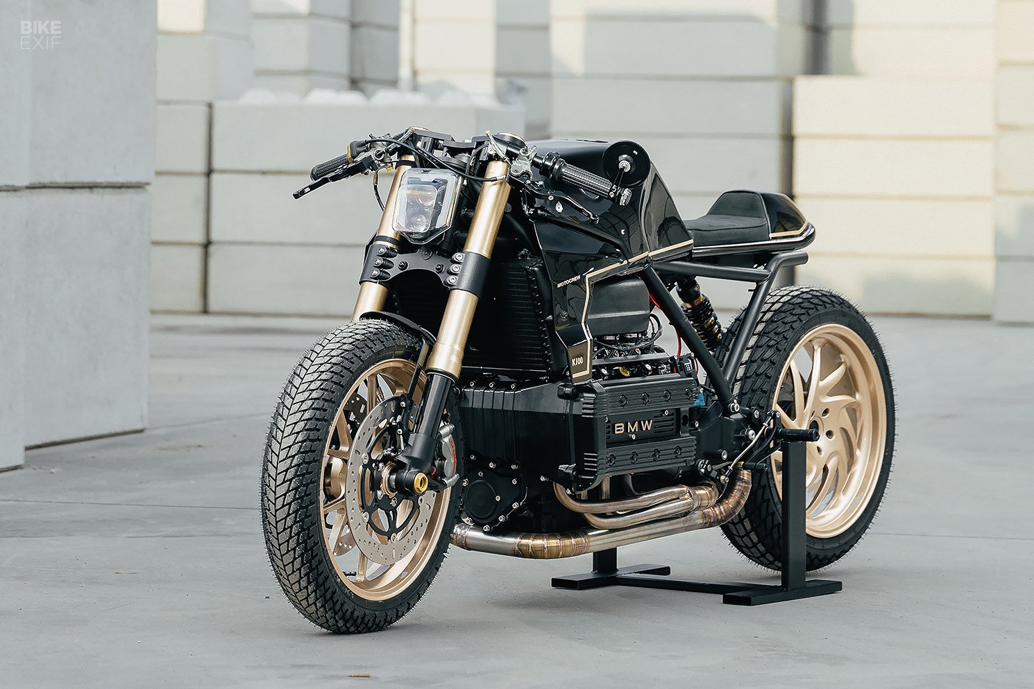 Reviving a Legend: The Inspiring BMW K100 Cafe Racer Journey