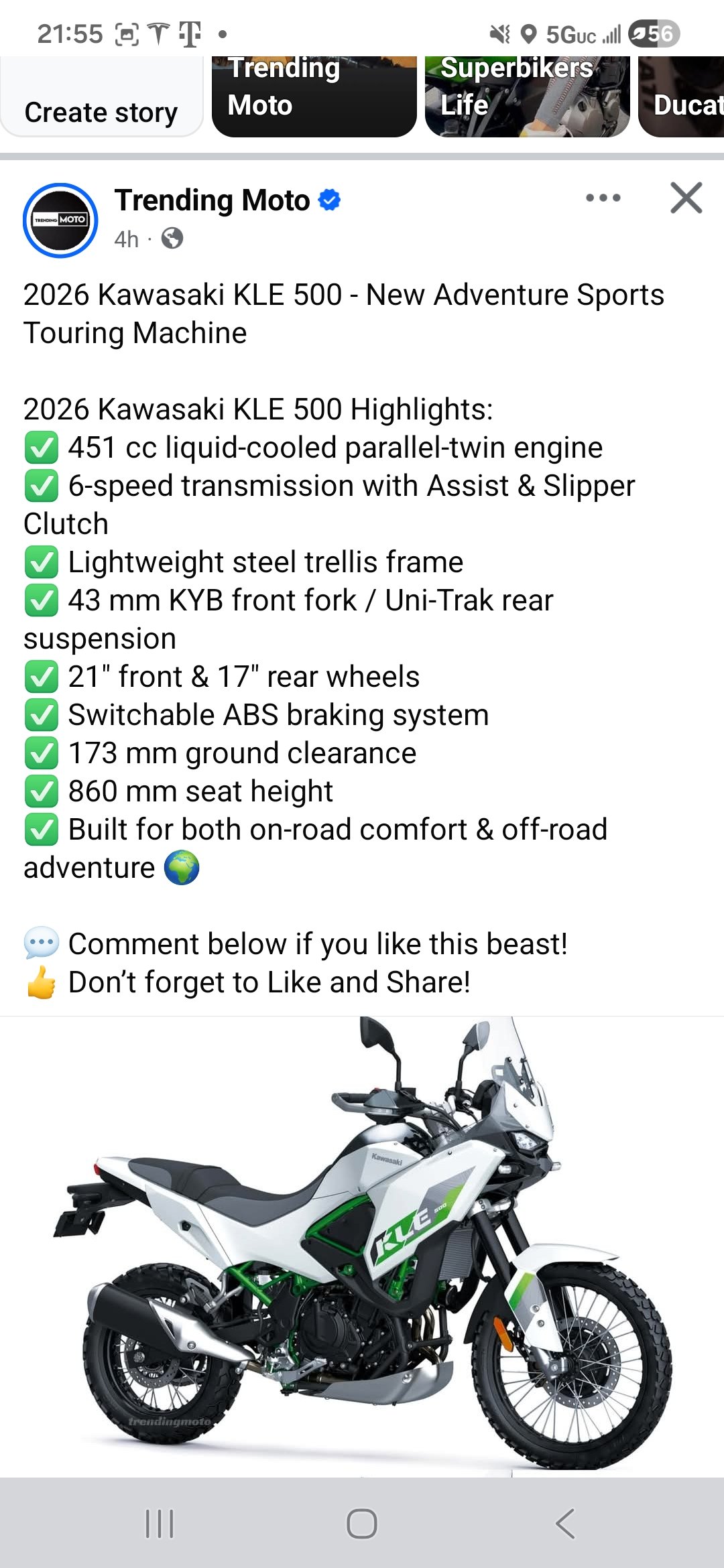 Exploring the Kawasaki KLE 500 Adventure