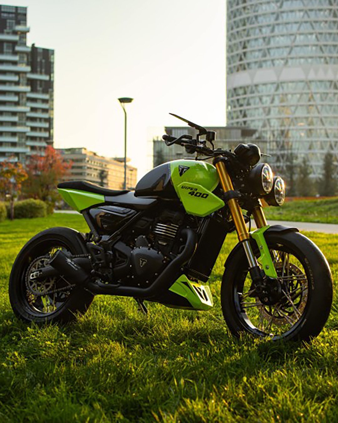 Triumph Viper 400 Auction for Charity