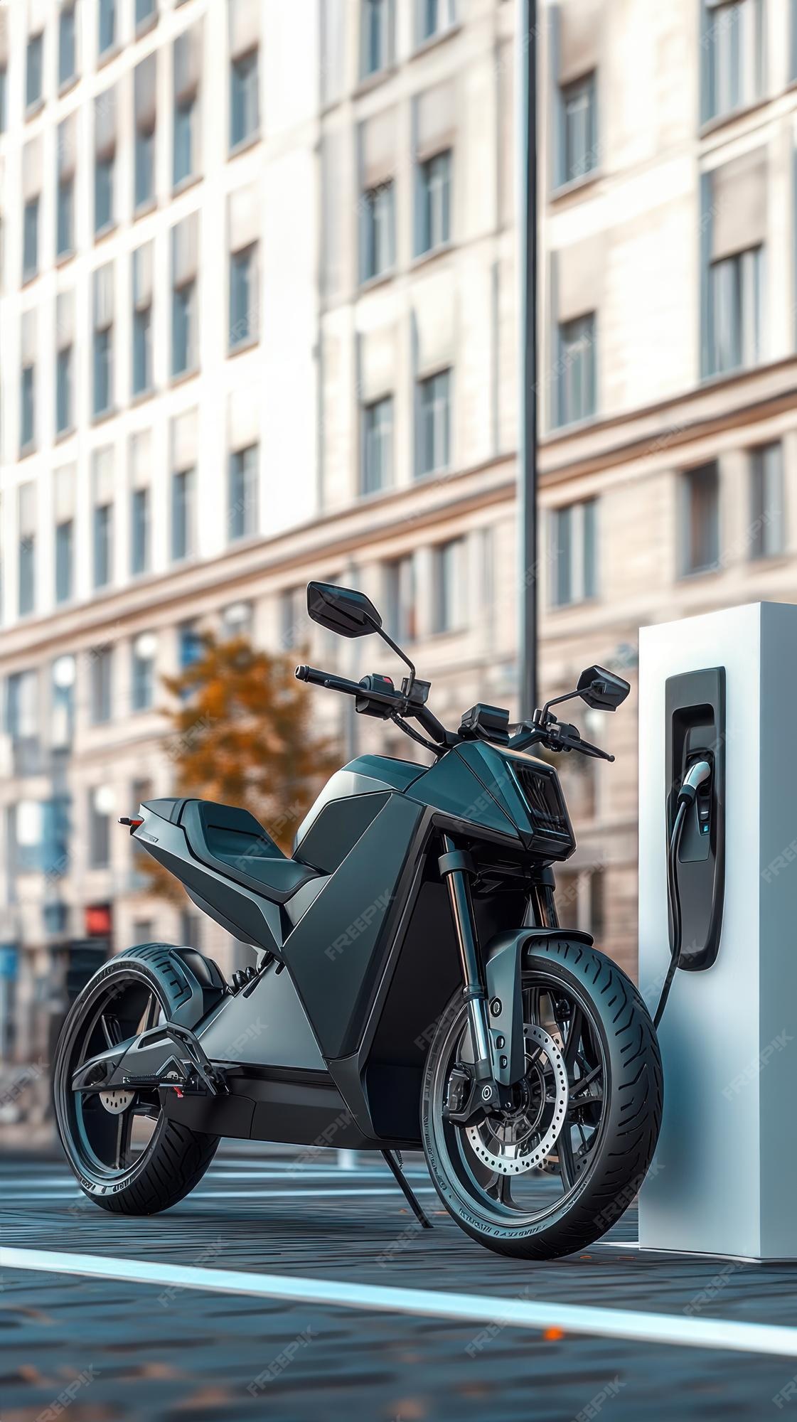 urban motorcycle charging station