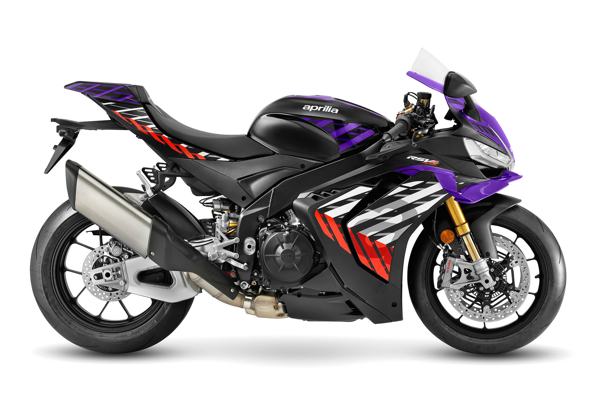 Clean studio or static shot of the Aprilia RSV4 Factory for verdict section