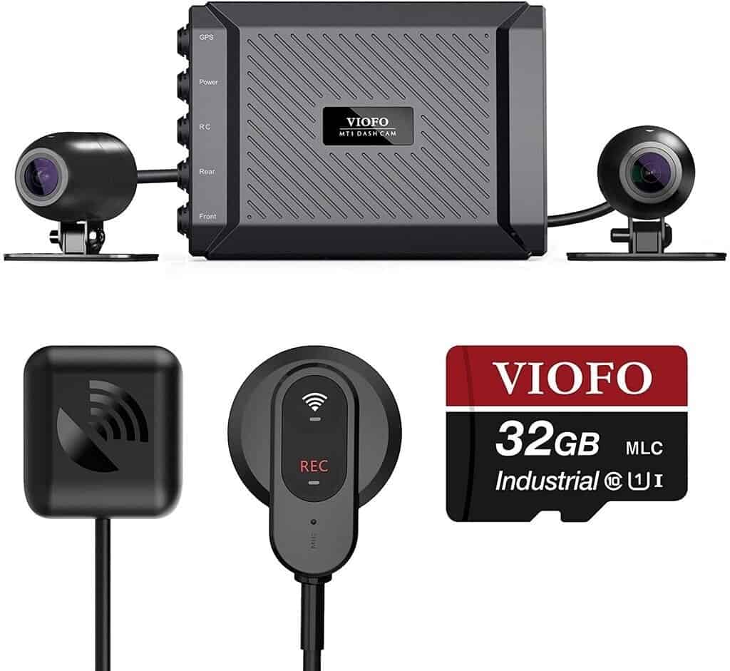 Product shot of the Viofo MT1 dash cam for Best Overall section