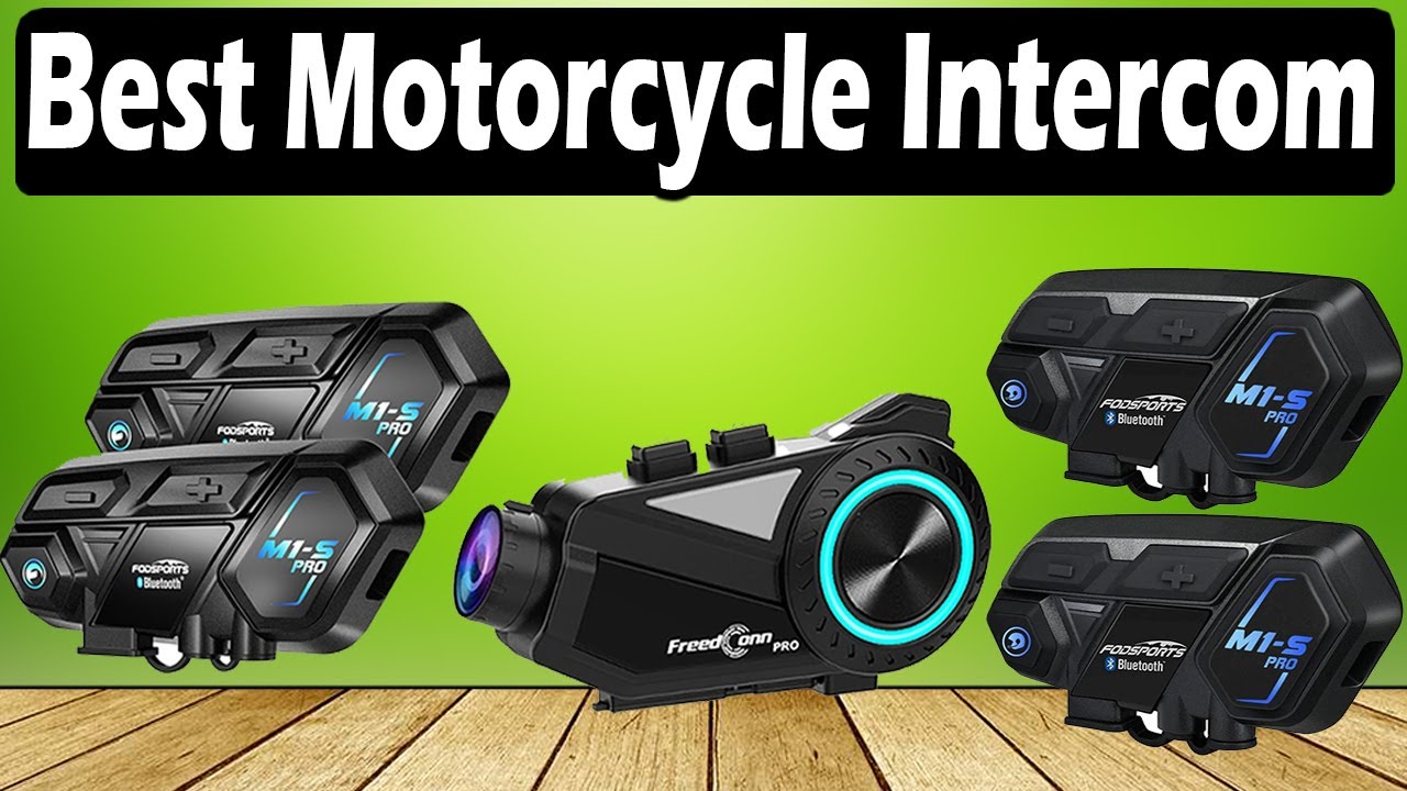 Flat-lay or comparison shot of multiple intercom units