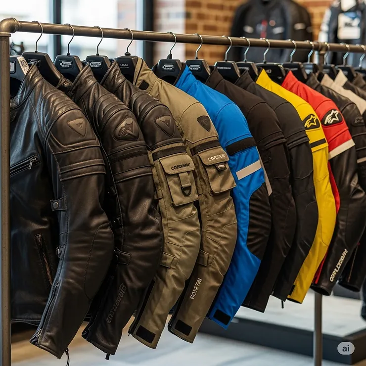 Side-by-side or group shot of multiple jackets for the buying guide section