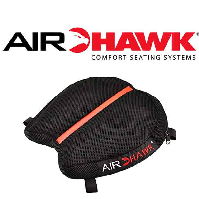 Product shot or in-use photo of Airhawk R seat pad