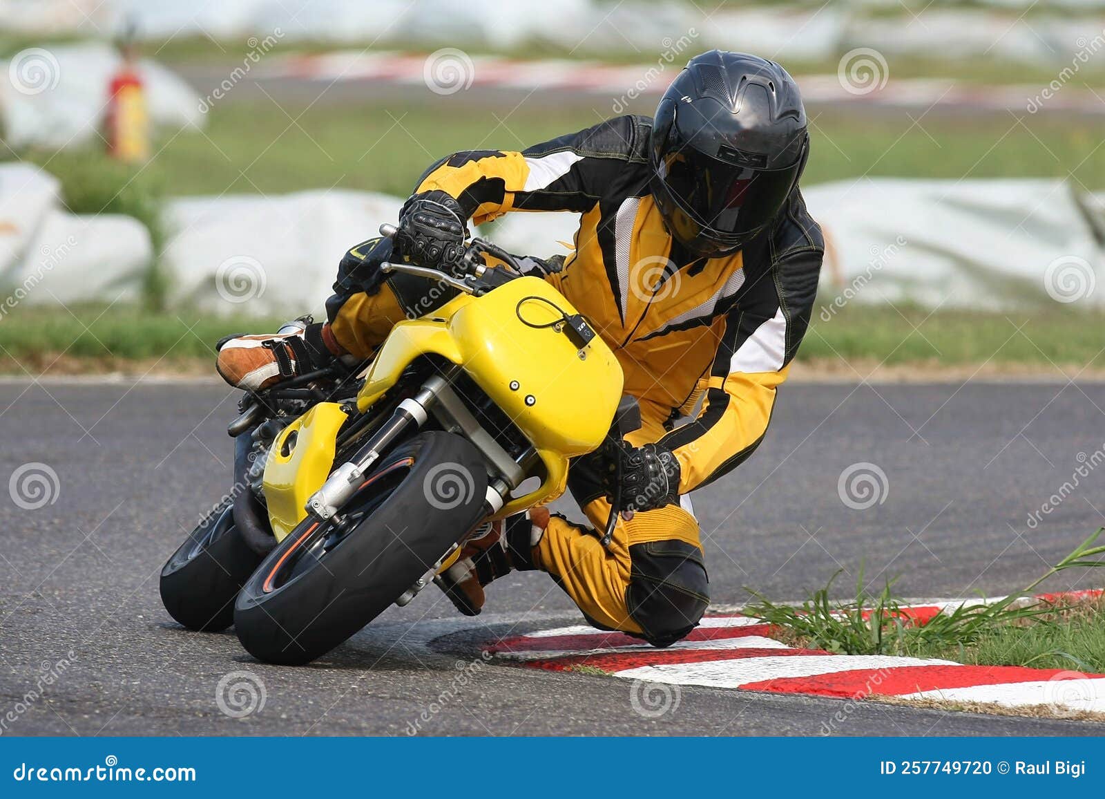 Sport tire section illustration showing sport bike cornering