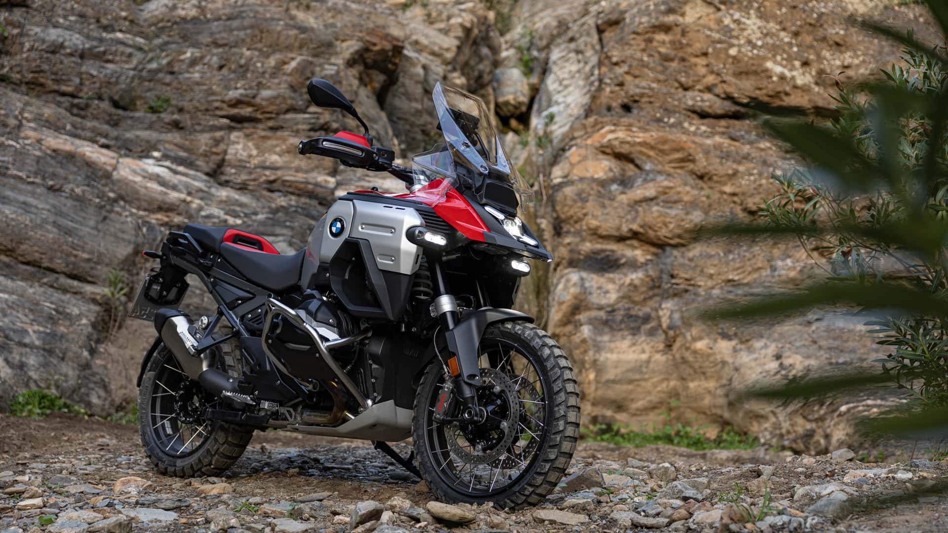 BMW R 1300 GS Adventure on gravel or mixed terrain