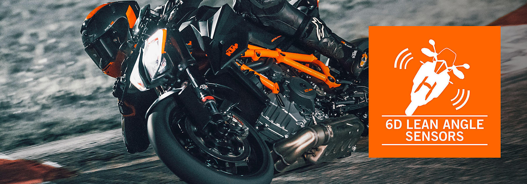 Data logging equipment attached to motorcycle for electronics testing