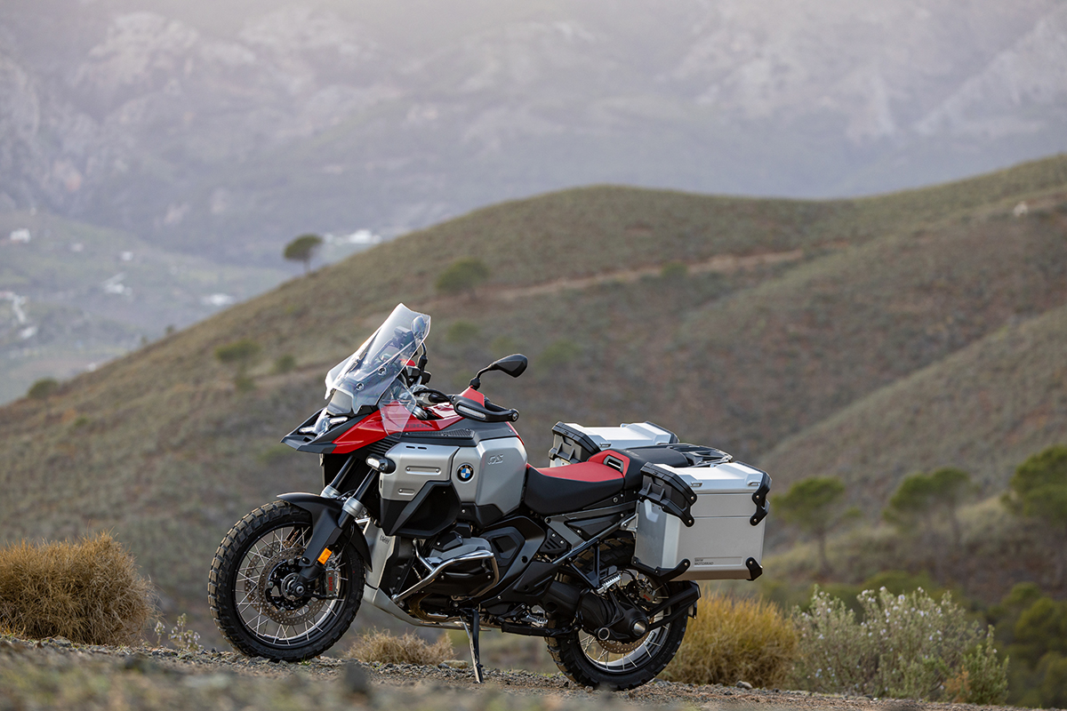 BMW R 1300 GS in desert touring environment
