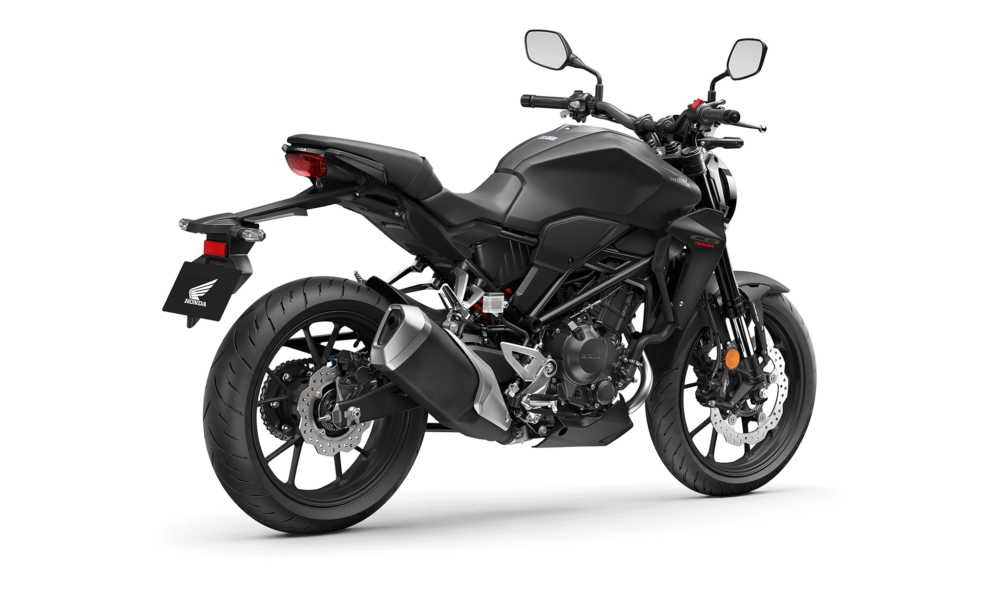 Honda CB300R side profile studio or street shot