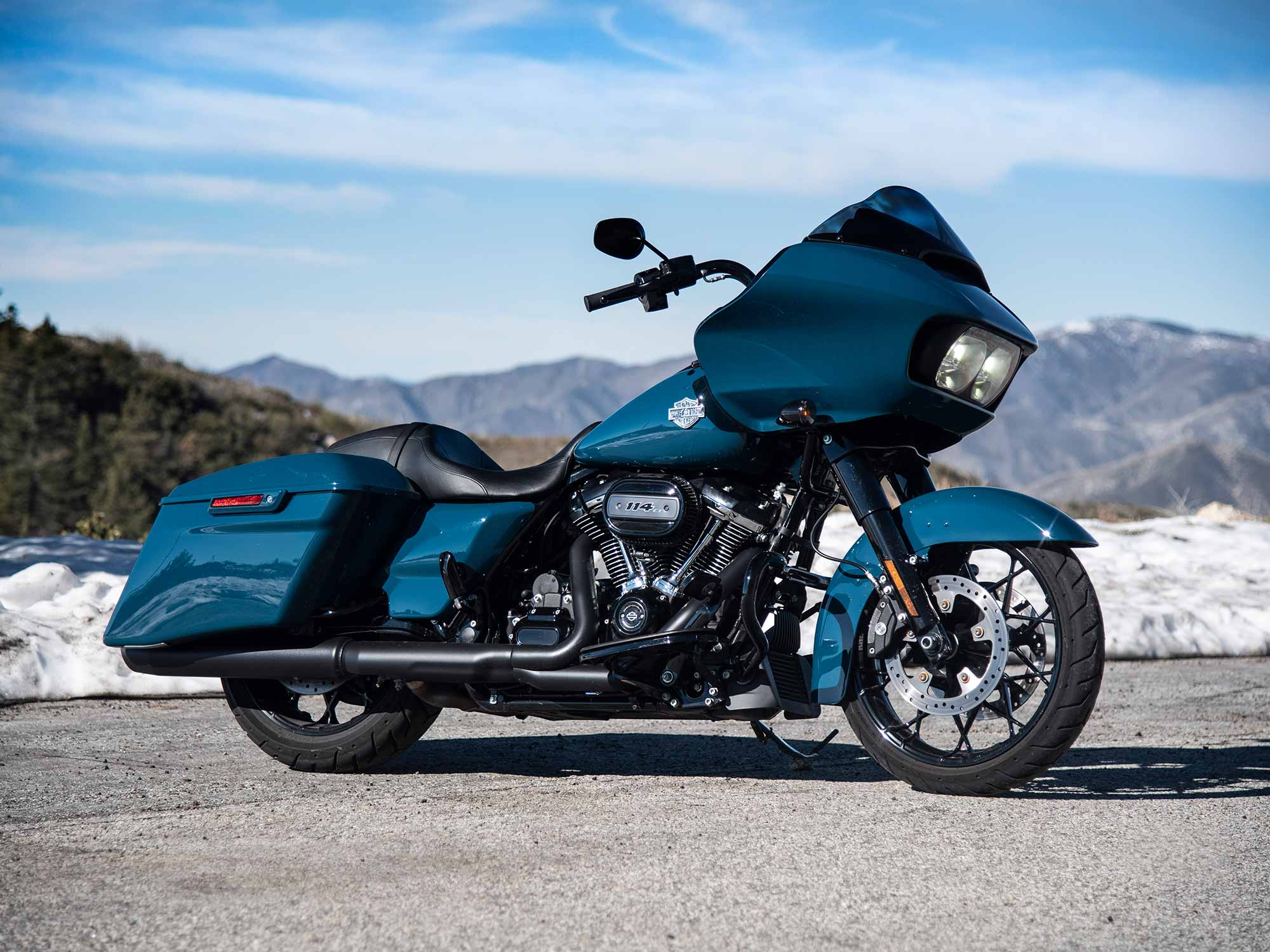 Harley-Davidson Road Glide Special on the open road