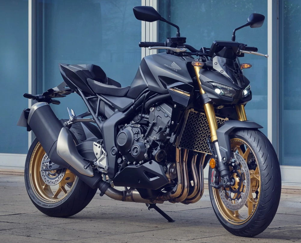 Honda CB1000 Hornet riding or static shot