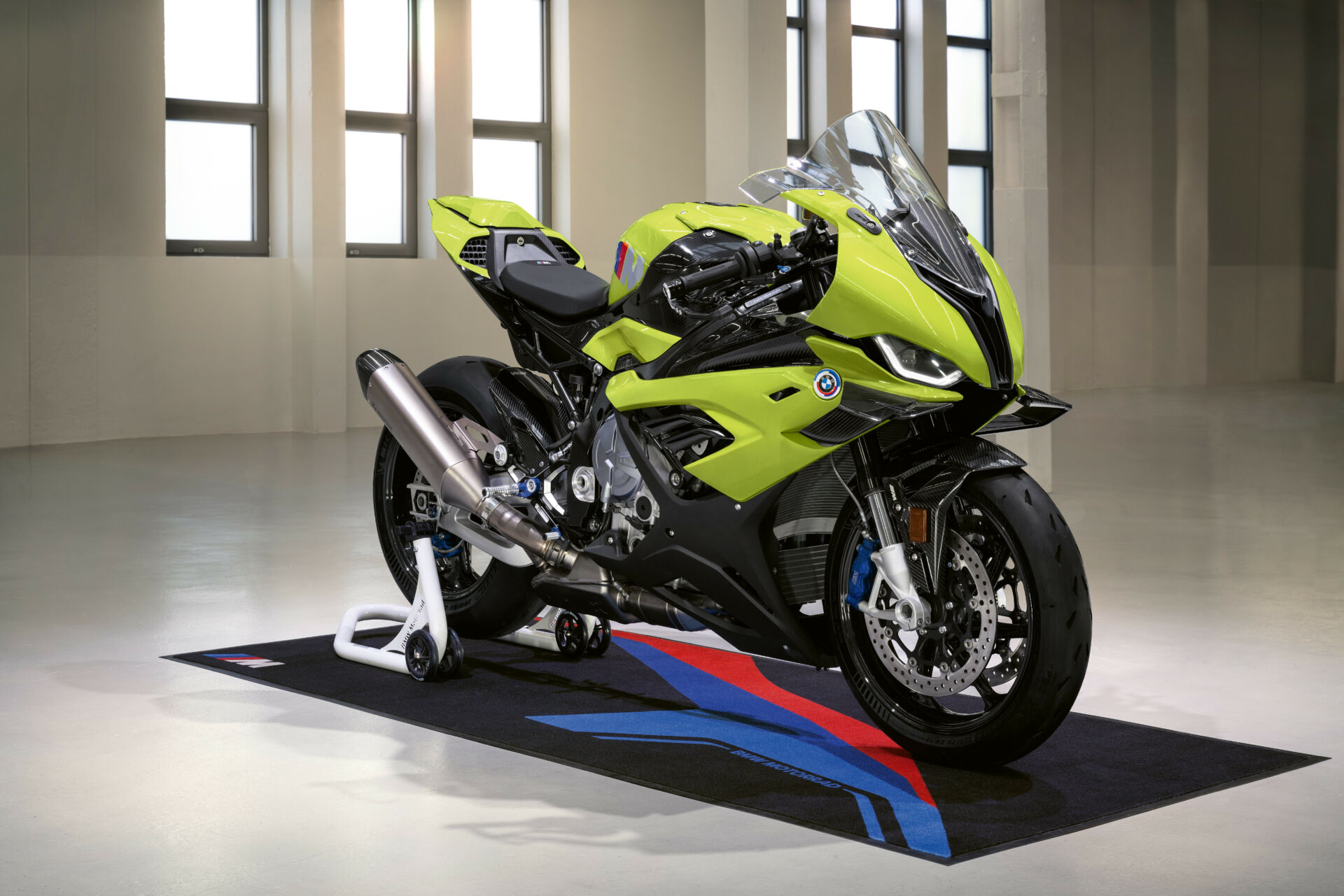 Detail shot of special edition livery and badging