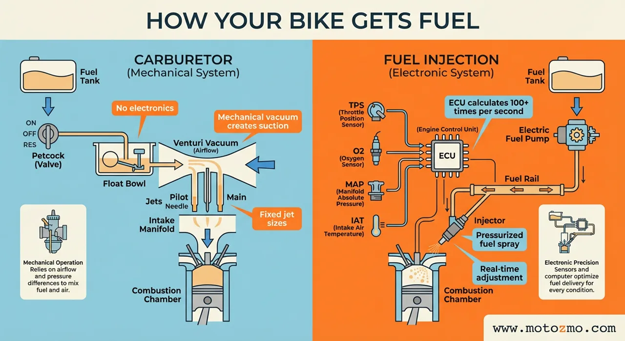 Carburetor vs Fuel Injection: We Break Down Every Key Difference in Performance, Reliability, and Maintenance So You Can Choose the Right Setup in 2026