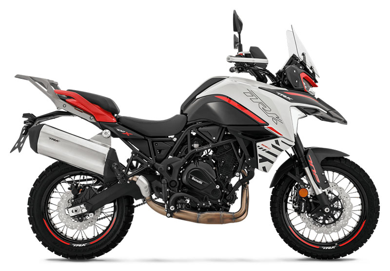 Hero image showing the full TRK lineup or the flagship TRK 702 X in an adventure setting