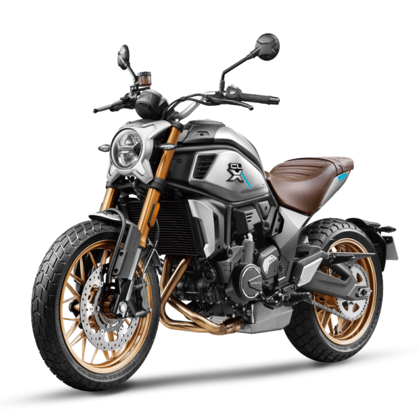 CFMoto 700CL-X Heritage retro scrambler styling