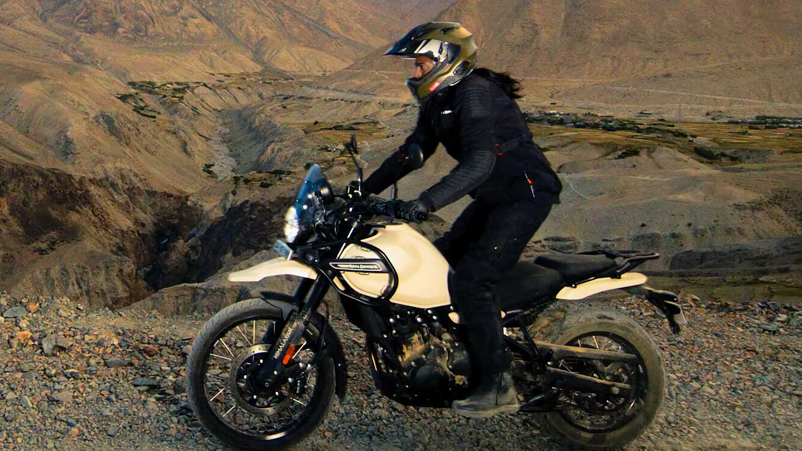 Himalayan 450 on trail or adventure terrain