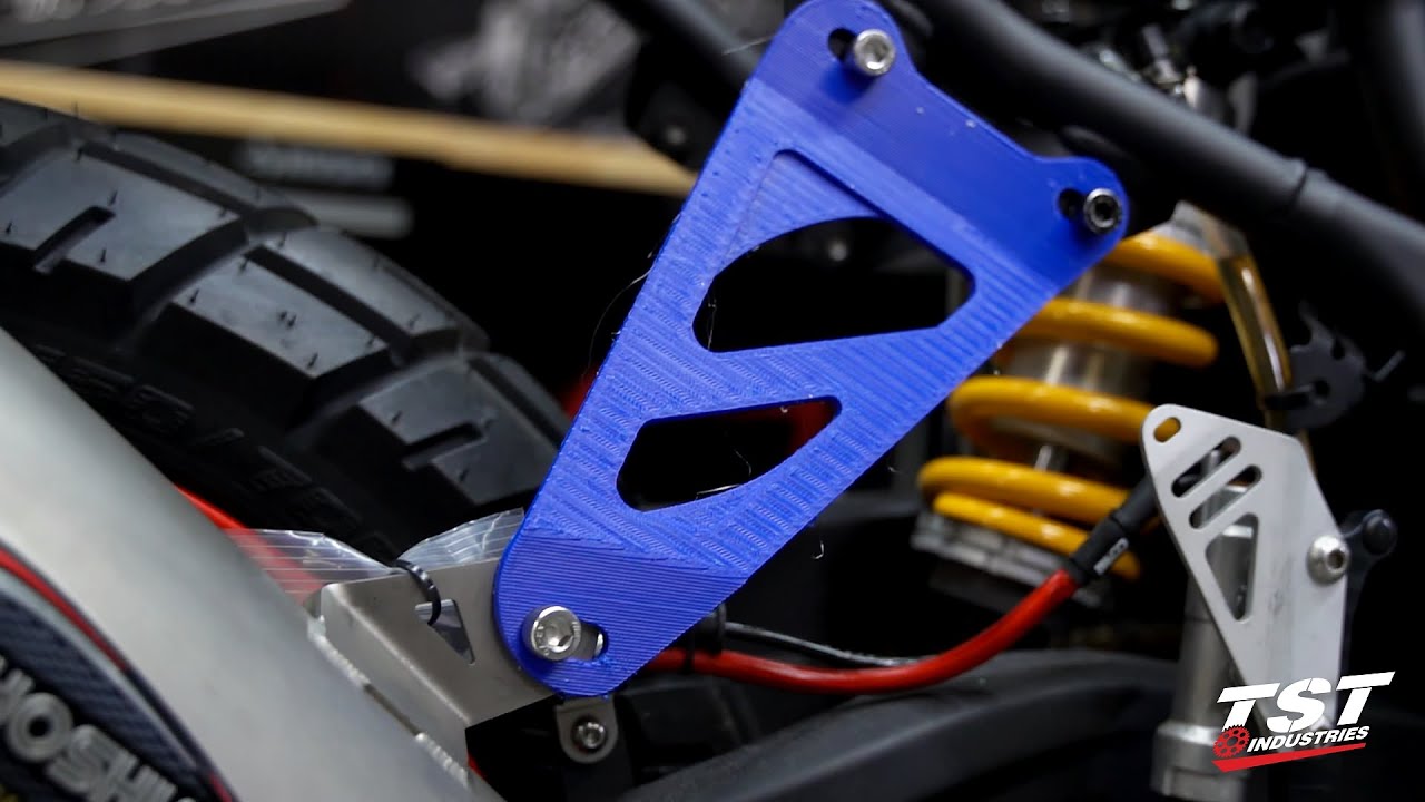 3D printed motorcycle parts