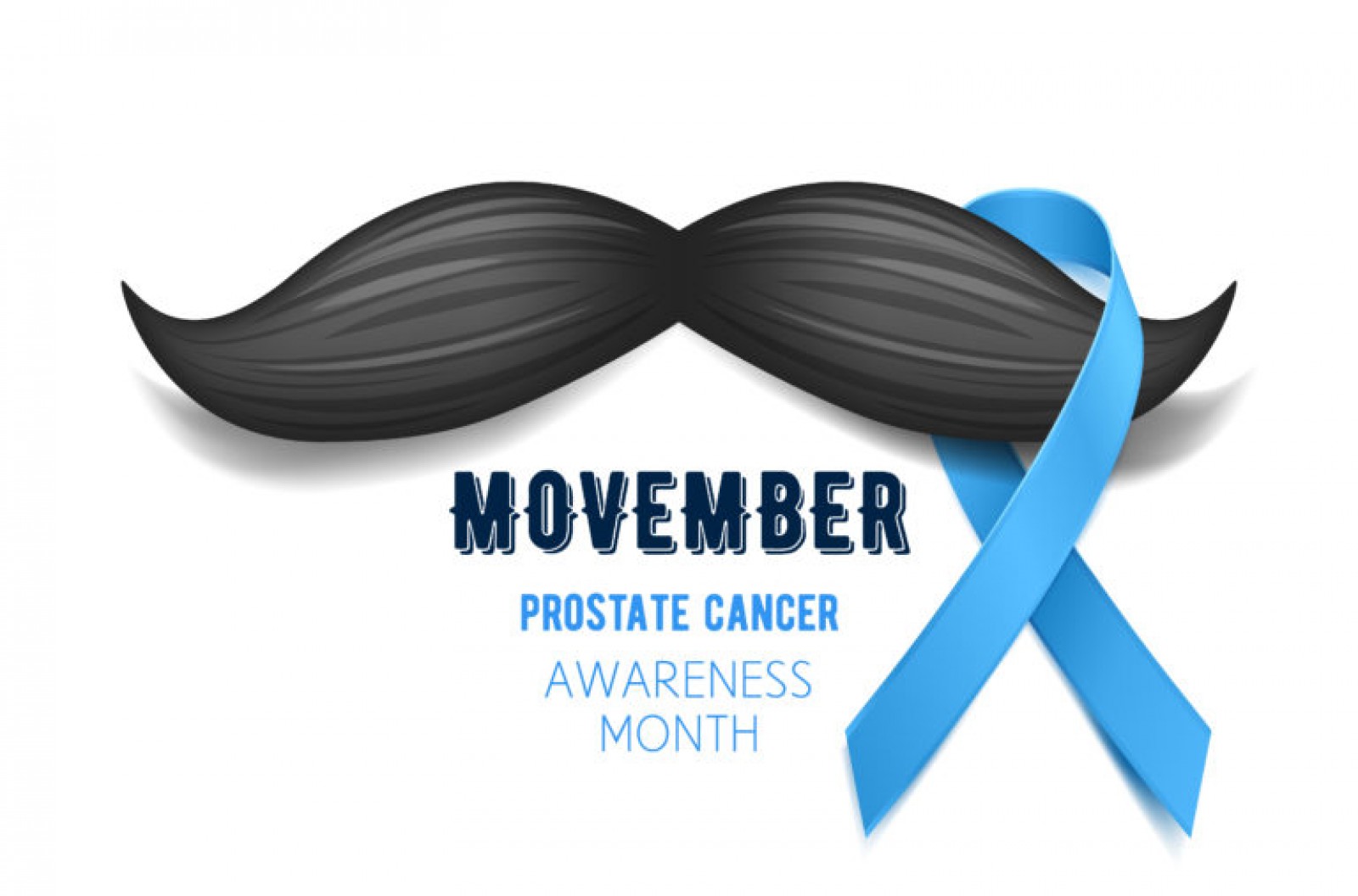 Men's health or Movember Foundation awareness visual