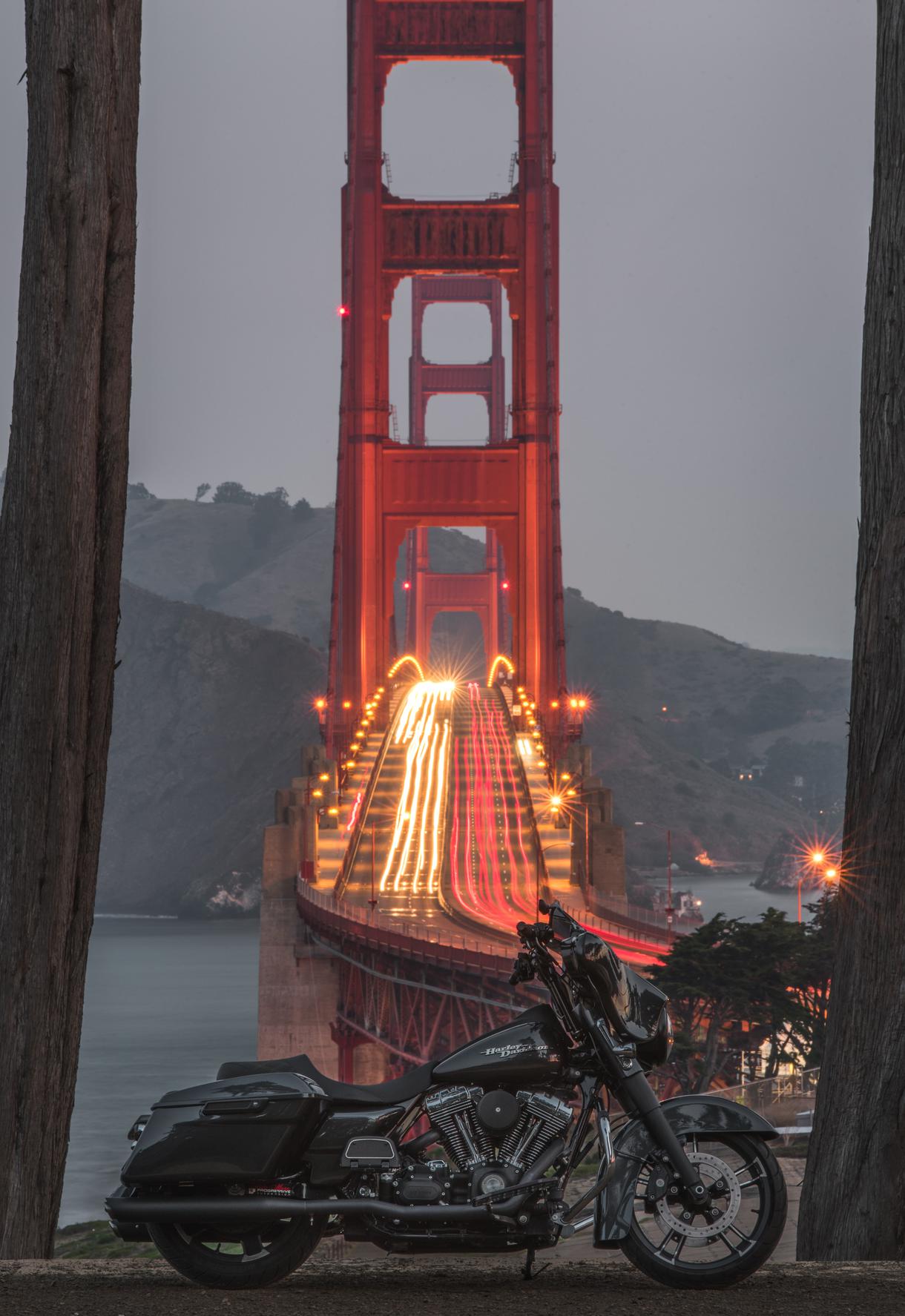 Scenic San Francisco riding backdrop for location context