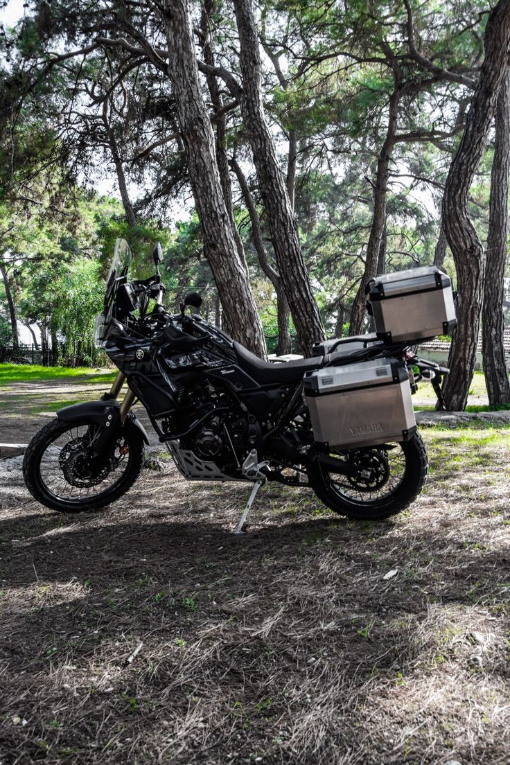 Middleweight ADV bike to illustrate the blurry middle ground section