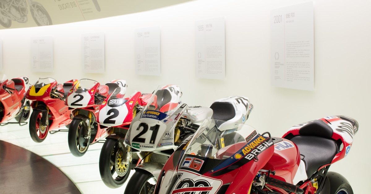 Press event or official launch setting for new Ducati model