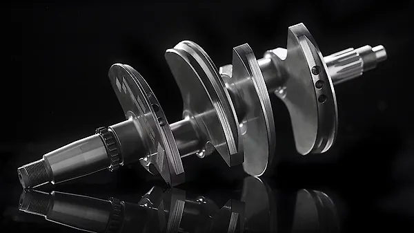 Engine detail shot to accompany engine specifications section