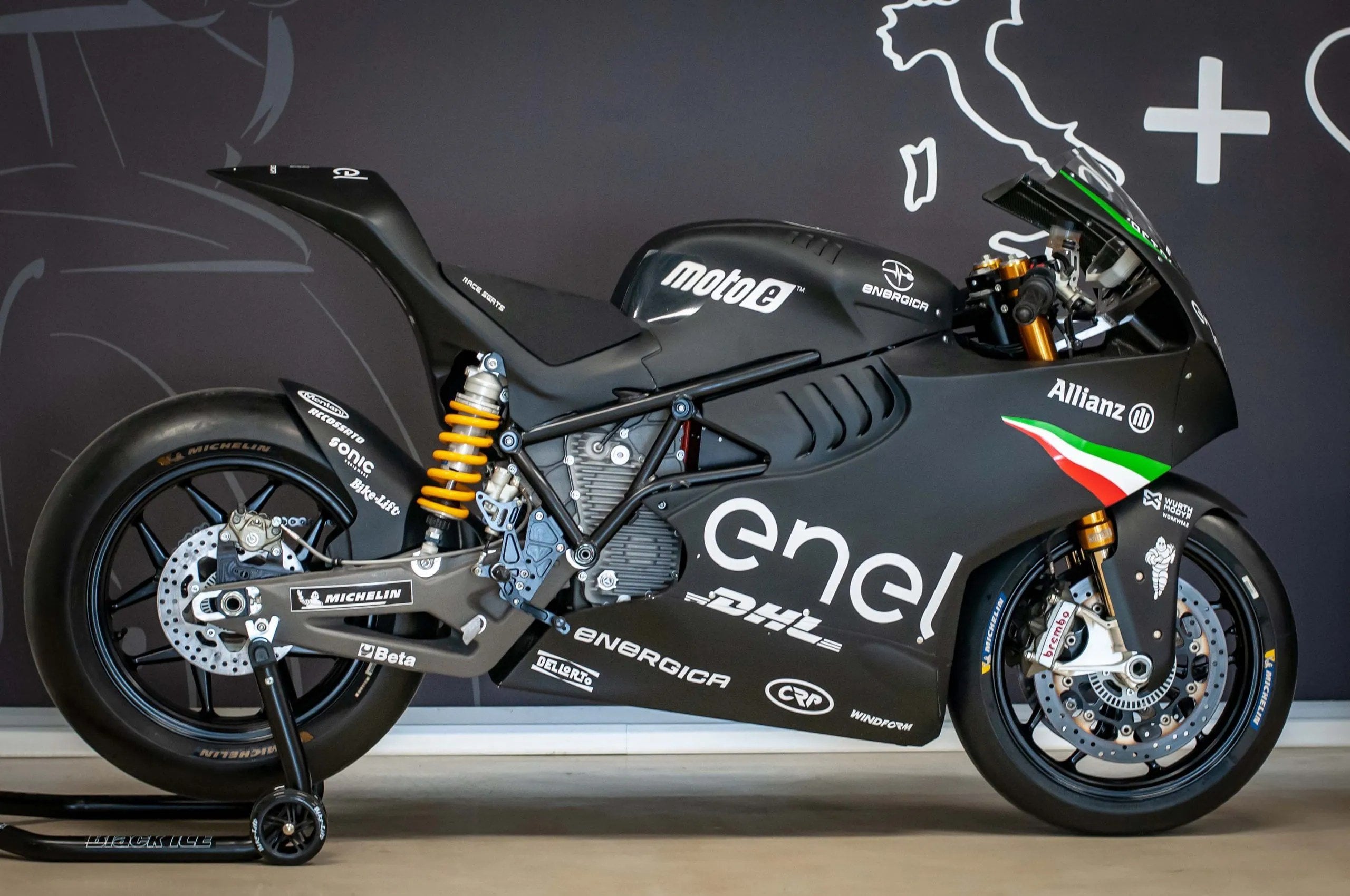 Energica Ego competing