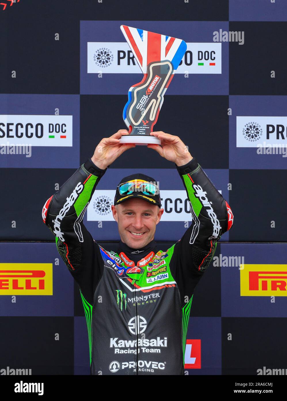 Championship celebration podium moment