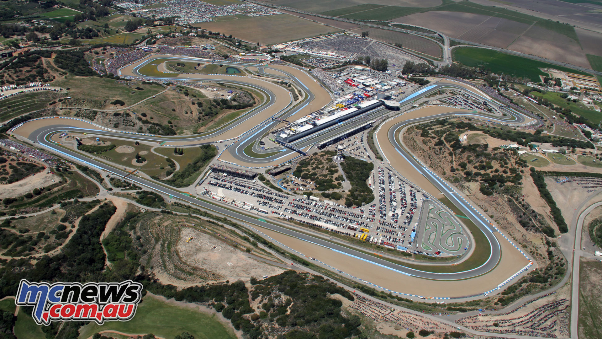 Jerez de la Frontera circuit for season finale section