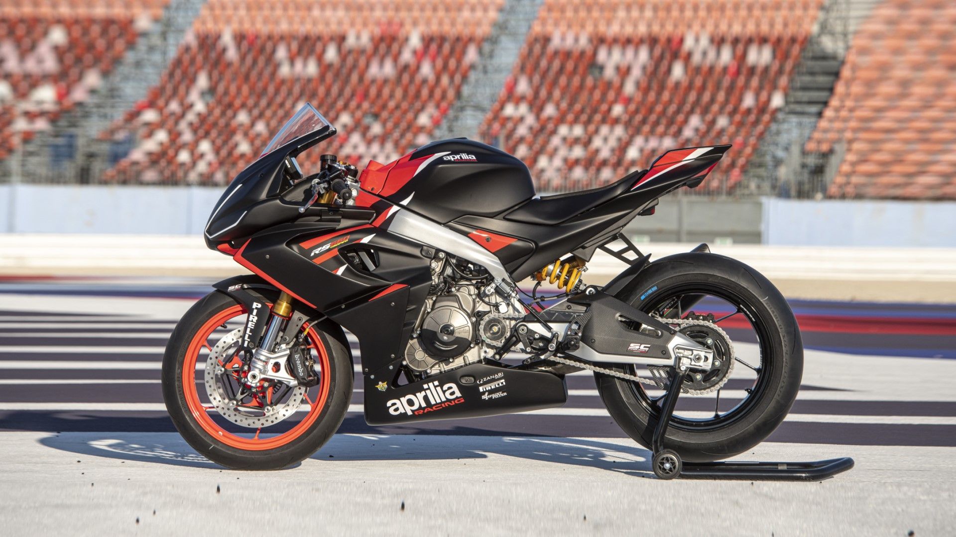 Clean side-profile or three-quarter studio shot showing new bodywork