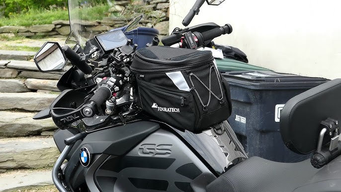 BMW GS Adventure loaded with panniers and luggage for long-distance touring