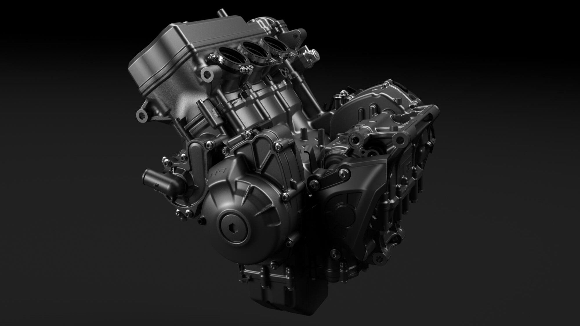 Close-up of the CP3 engine for the engine section