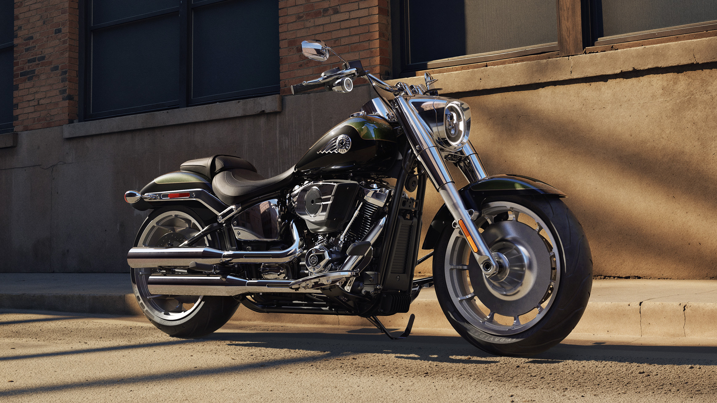 Harley-Davidson Fat Boy design section
