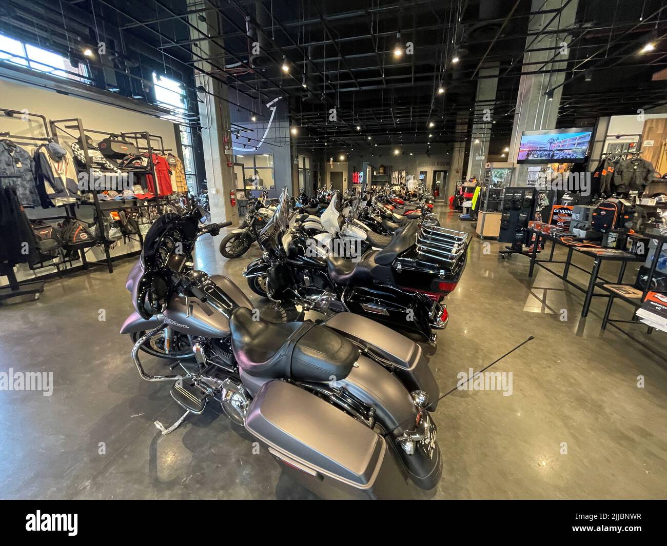 Dealership scene for launch/availability section