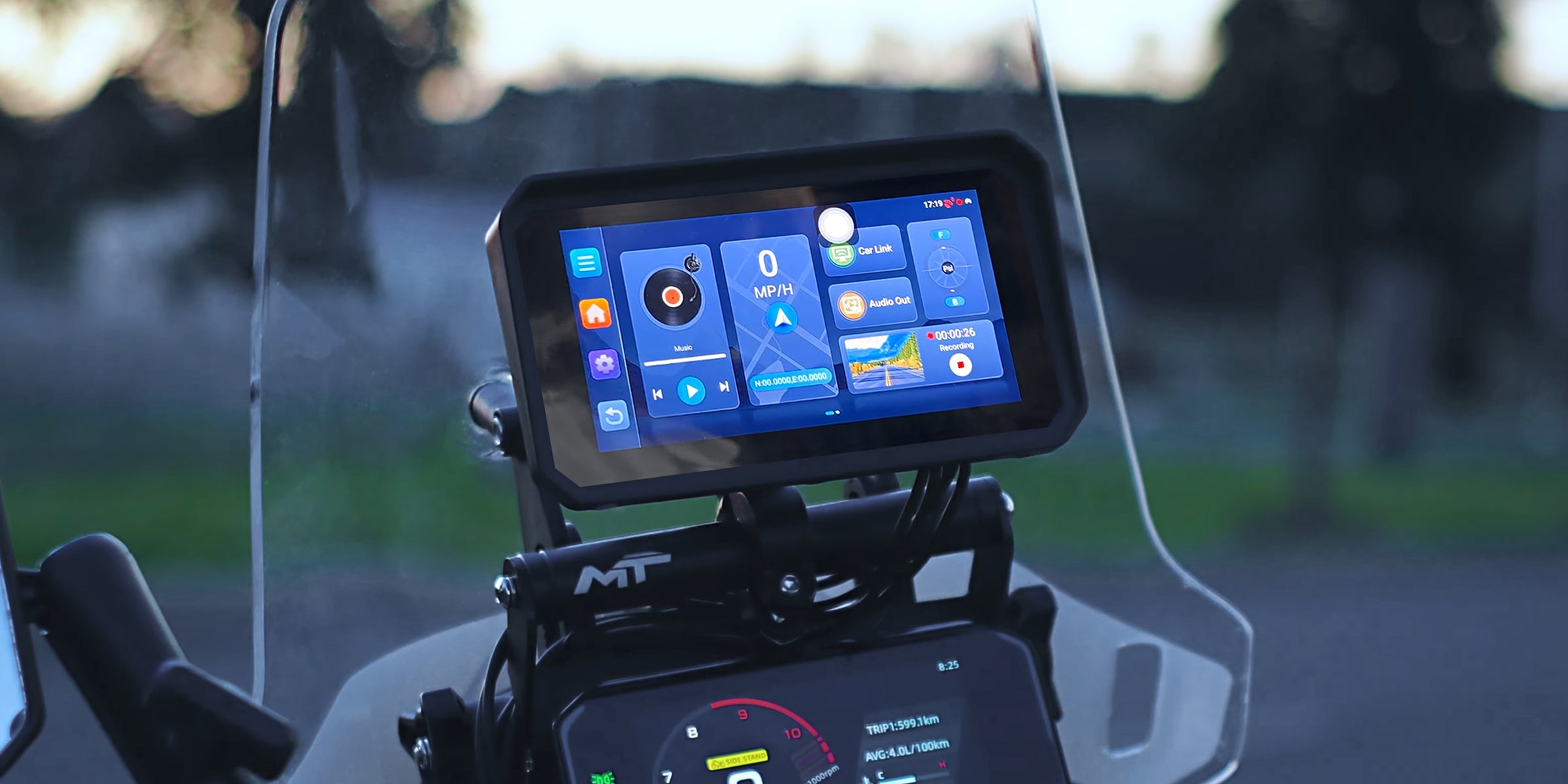 Infotainment system comparison image