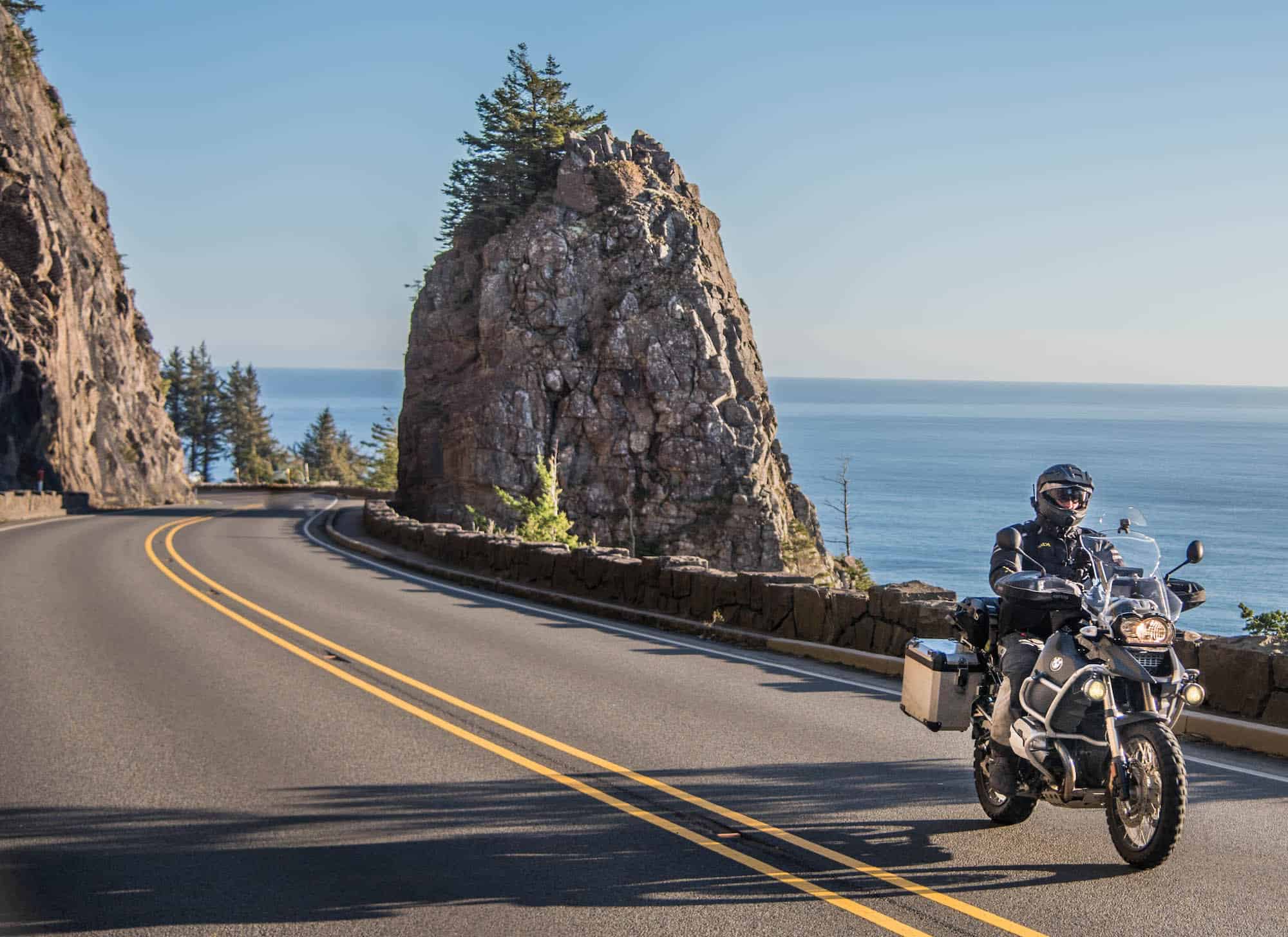 Scenic route image representing the 1500-mile journey backdrop