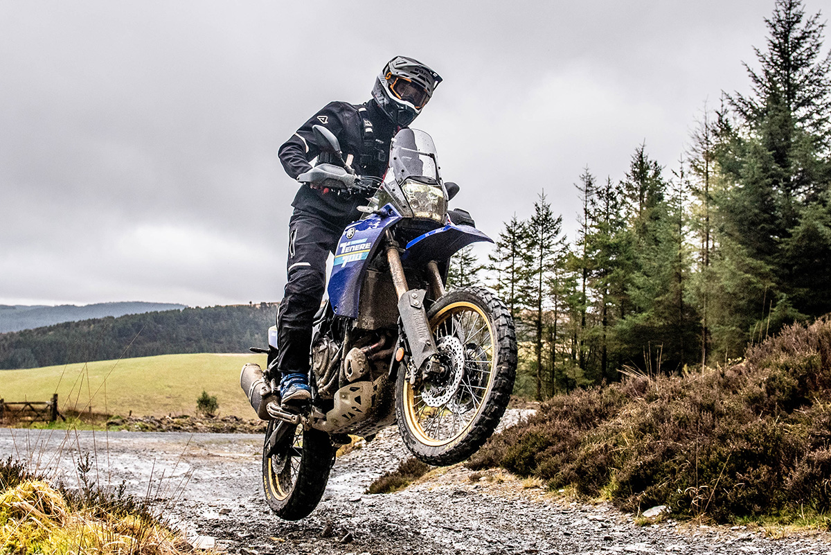 Yamaha Ténéré 700 showing its off-road capability