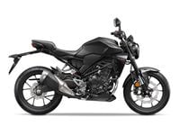 Clean side-profile shot of the Honda CB300R for the CB300R section