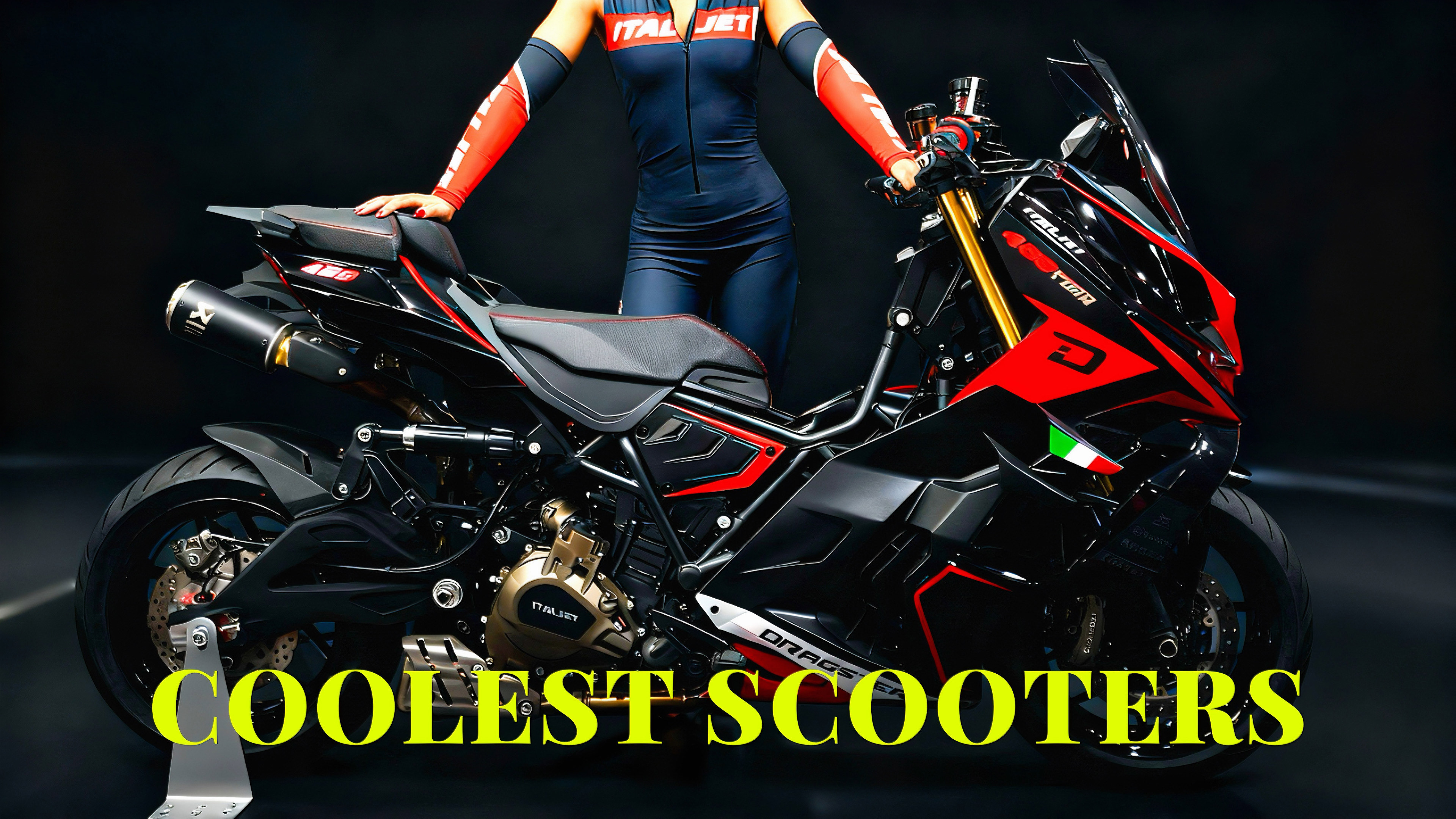 Open road or highway riding shot to illustrate touring capability