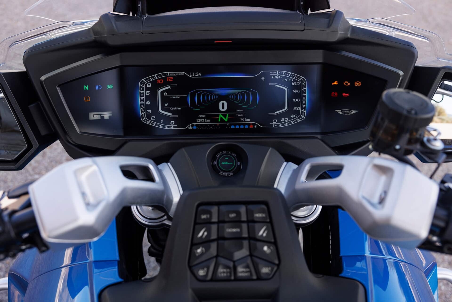 BMW K 1600 GTL studio or action shot