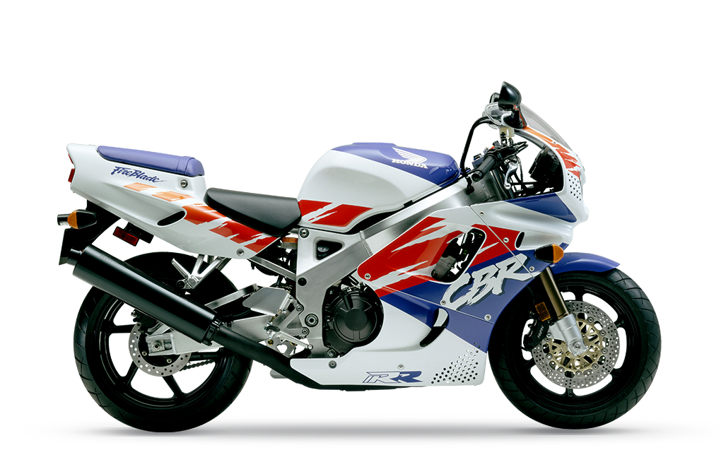Original 1992 CBR900RR Fireblade for heritage comparison