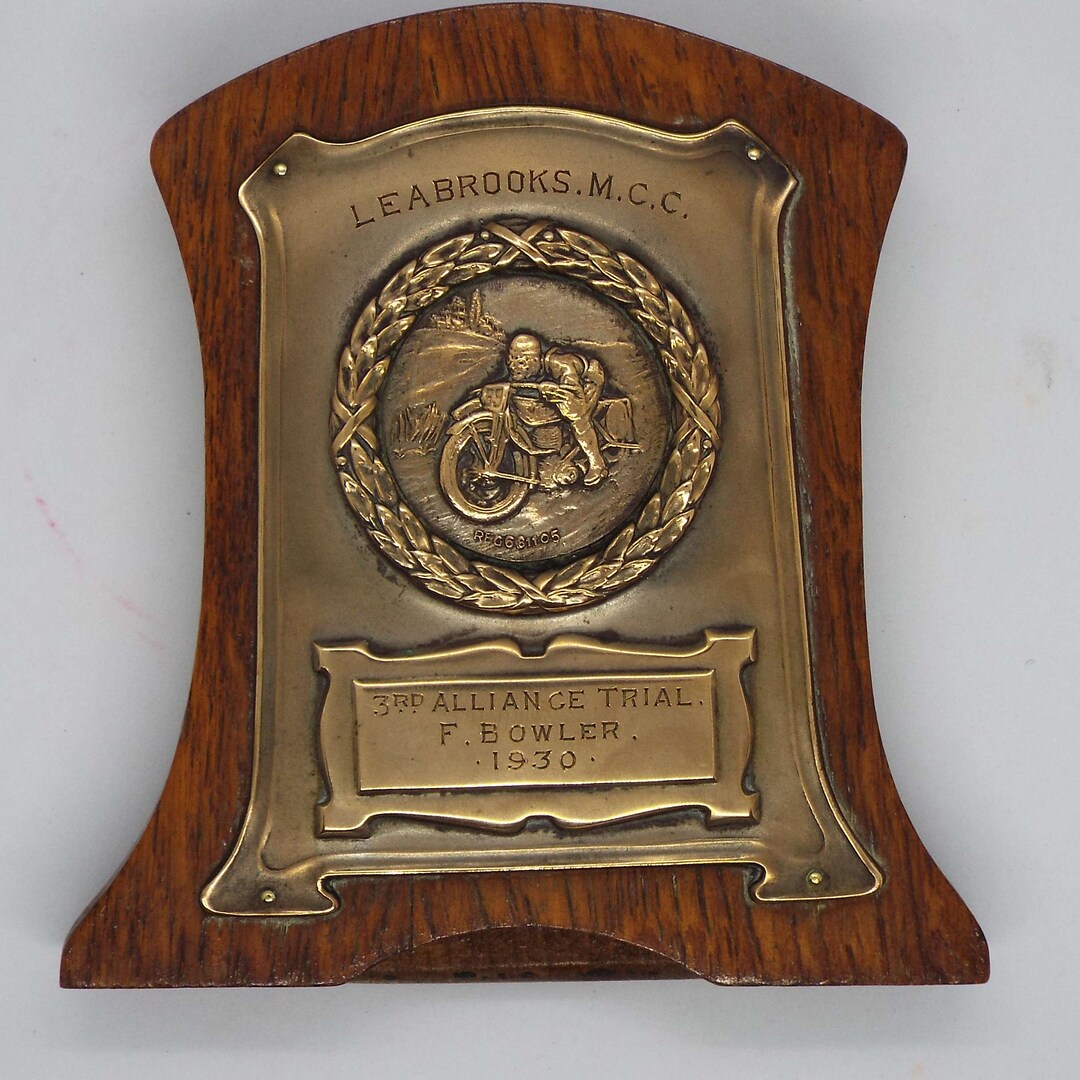 Numbered plaque or certificate of authenticity detail