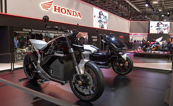 Honda at EICMA or major motorcycle show for the reveal timeline section