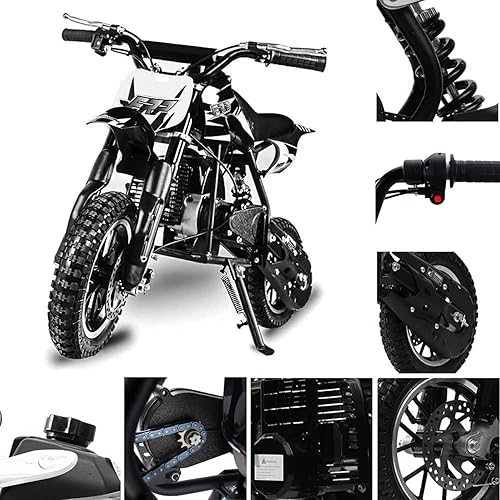 Hero image showing a young rider on a small mini bike