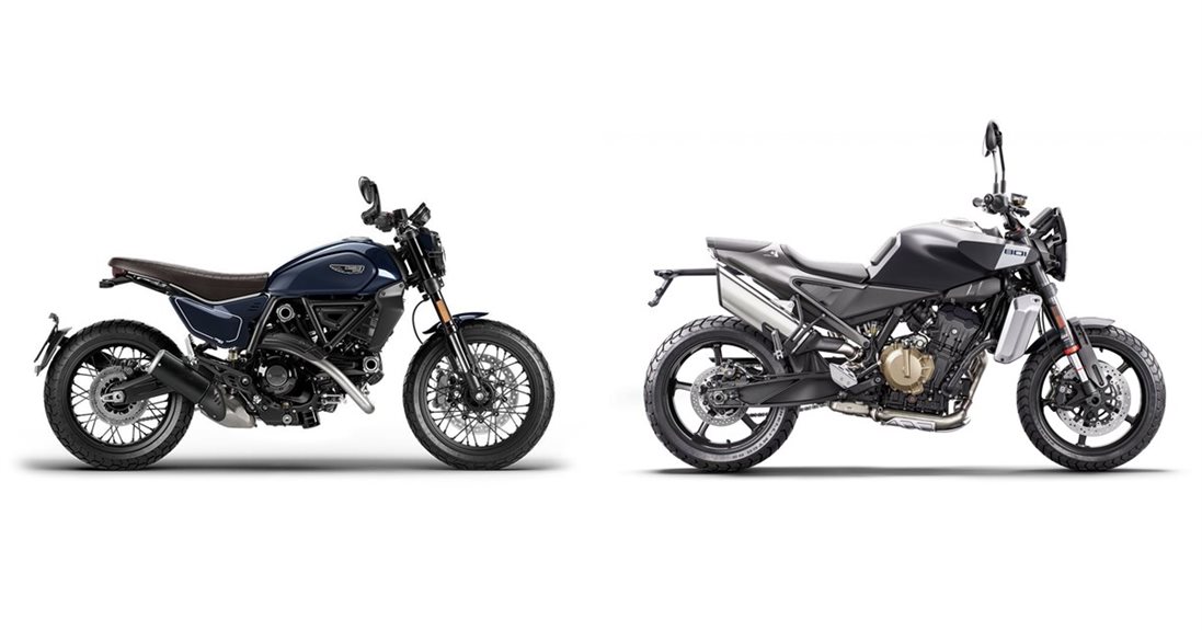 Hero image showing all three scramblers together for the comparison intro