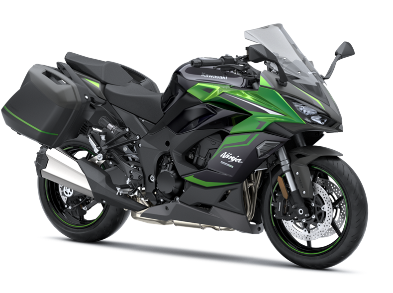 Illustrating a current Kawasaki sport tourer as context for hydrogen application