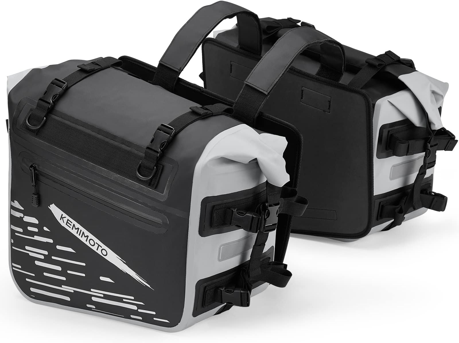 Side cases and luggage capacity comparison detail