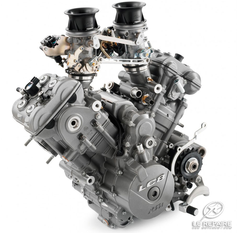 Engine detail shot for powertrain section